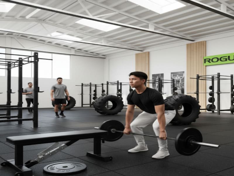 rubbermatten vs betonreparatie langetermijnkostenvergelijking grafiek, total cost of ownership grafiek, ROI van industriële rubbervloeren